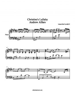 Christine-s Lullaby_0001