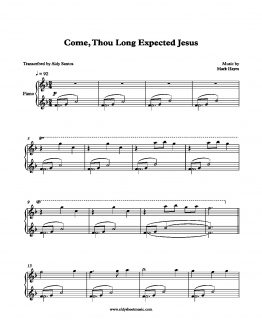 Come, Thou Long Expected Jesus - Mark Hayes_0001