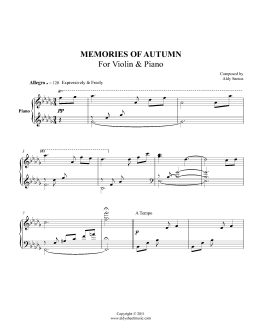 Memories of Autumn - Alberto Santos (Violin & Piano)_Page_01