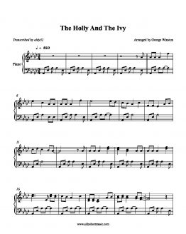 The Holly And The Ivy - George Winston_0001