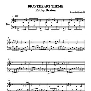 Braveheart Theme - Robby Deaton