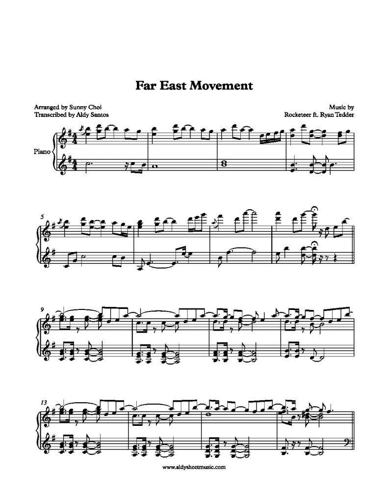 Far East Movement - Rocketeer