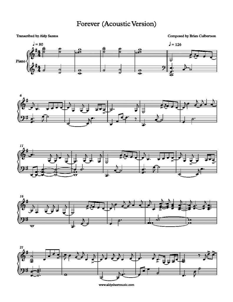 Forever - Brian Culbertson