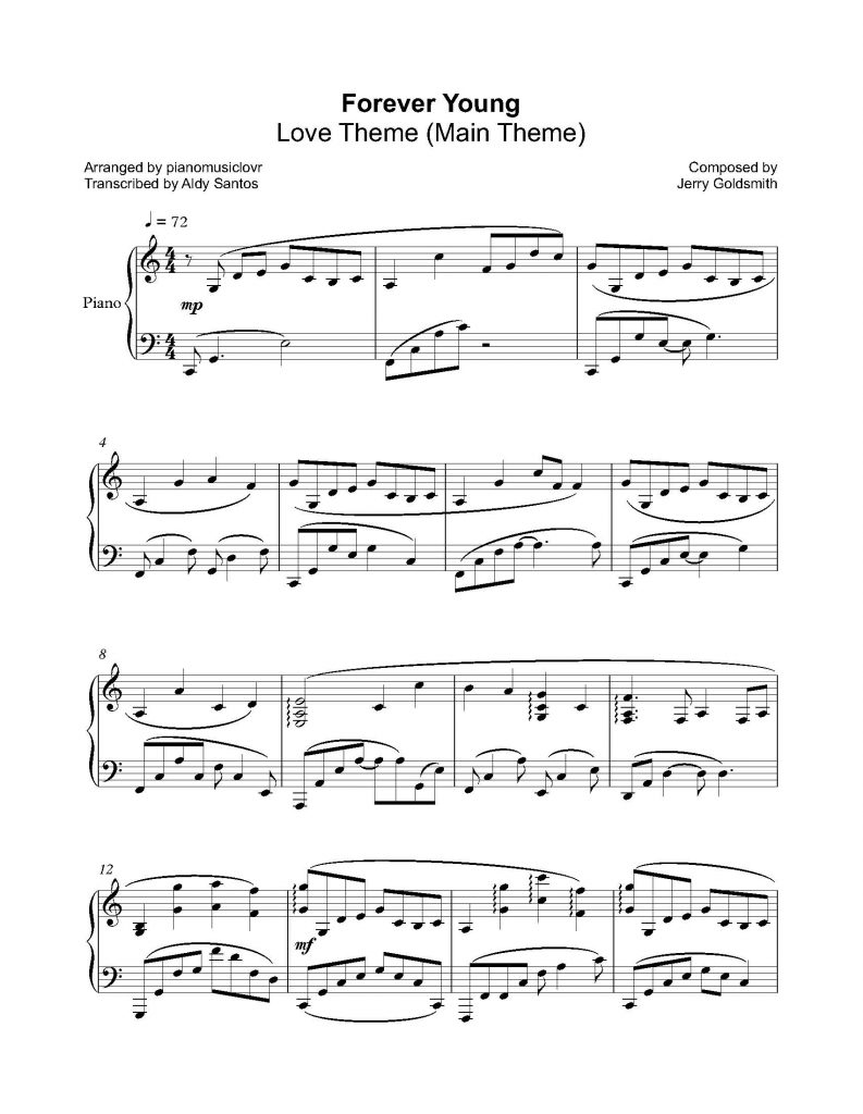 Forever Young - Jerry Goldsmith