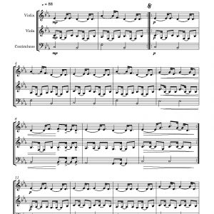 Glass of Heaven (Violin, Viola, & Contrabass)