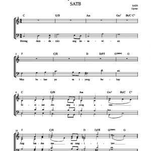 May Bukas Pa (SATB & Chords)
