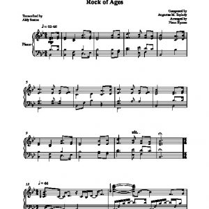 Rock of Ages - Piano Hymns