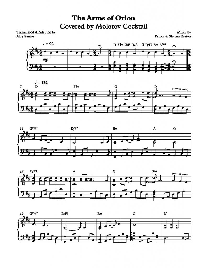 The Arms of Orion - Prince & Sheena Easton