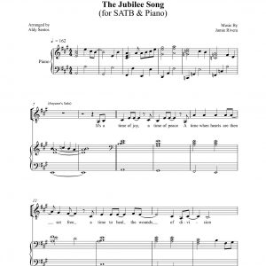 The Jubilee Song - Jamie Rivera (SATB Choir & Piano)